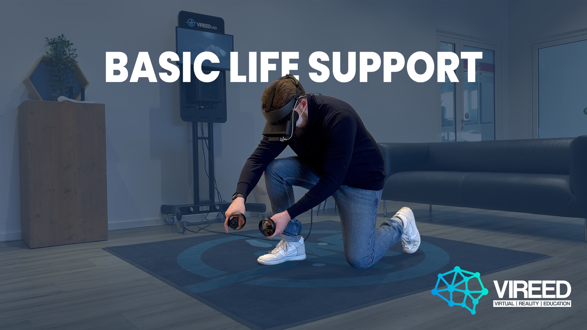 Basic Life Support Demo Video VIREED Virtual Reality Simulationstraining